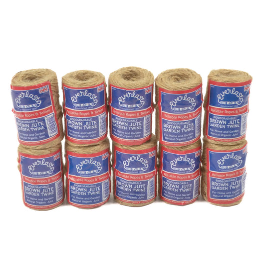 Everlasto Brown Jute Garden Twine 40G Spools